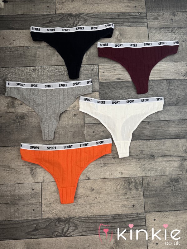 CREAMY STAINED COTTON THONGS 😈 TASTE MY Pu**y 🐱