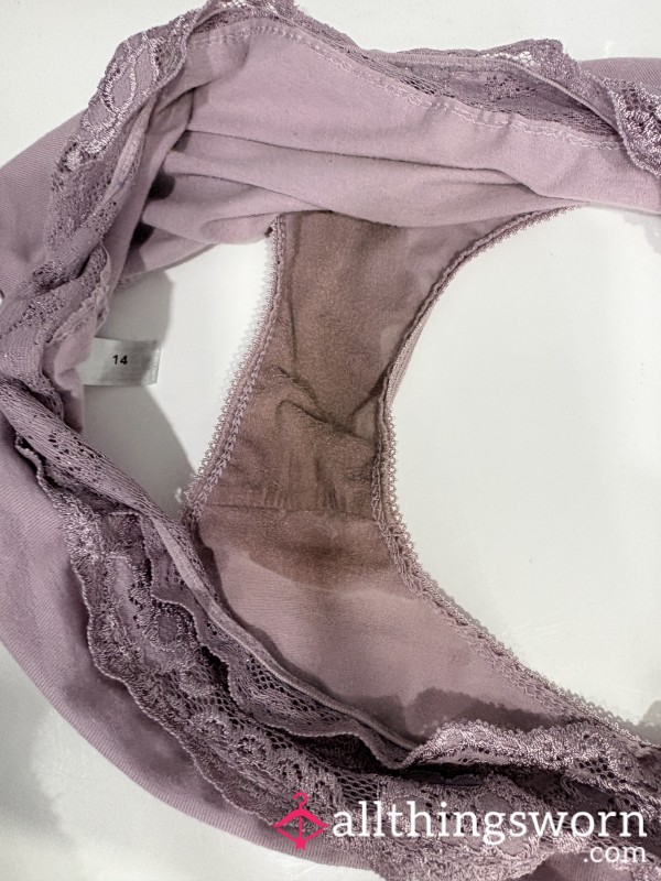 Creamy, Sweaty And Wet Knickers
