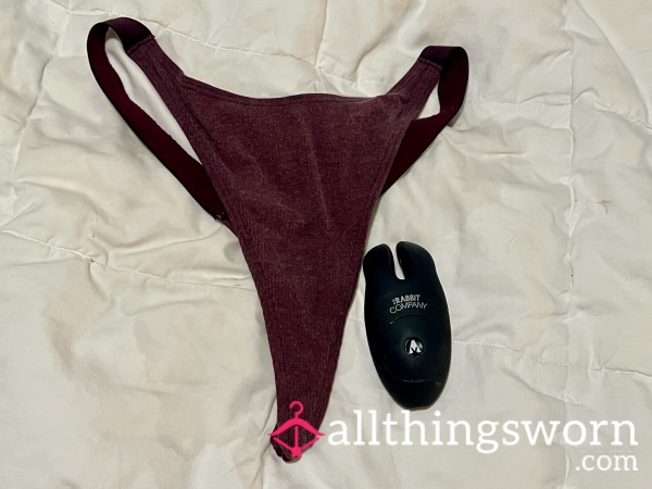 Creamy Teen High Waisted Thong