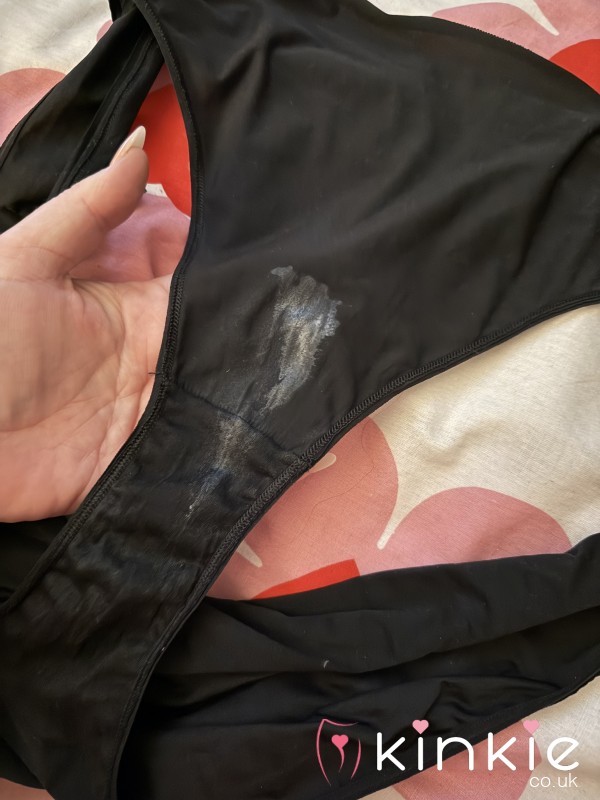 Creamy Worn Knickers