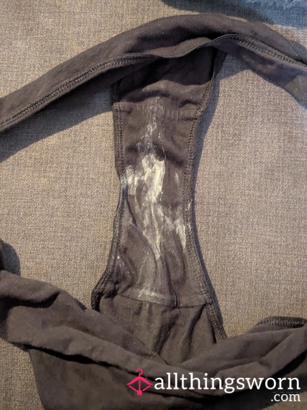 Creamy Worn Panties