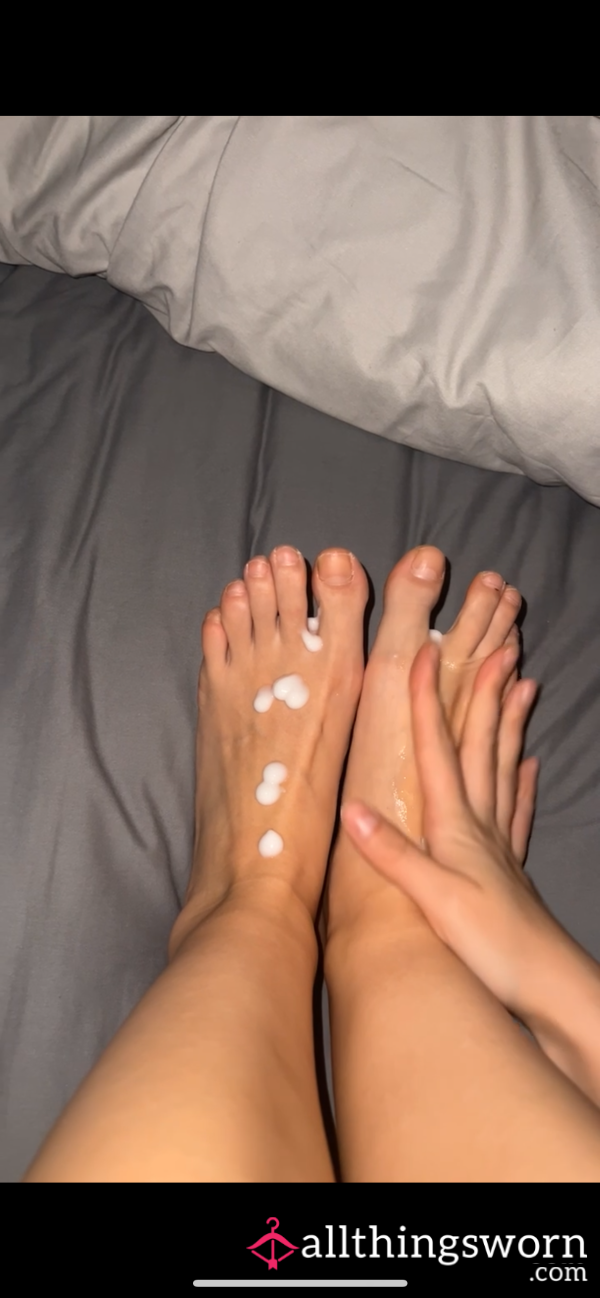 Creamyyy Foot Rub💦