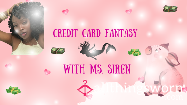 Credit Card Fantasy (AUDIO)