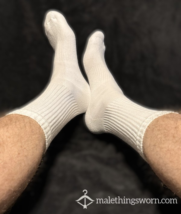 Crew Socks - White - Size 6-12.5 (90)