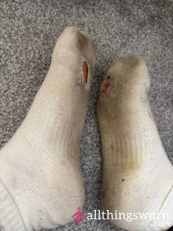 Crew White Nike Socks