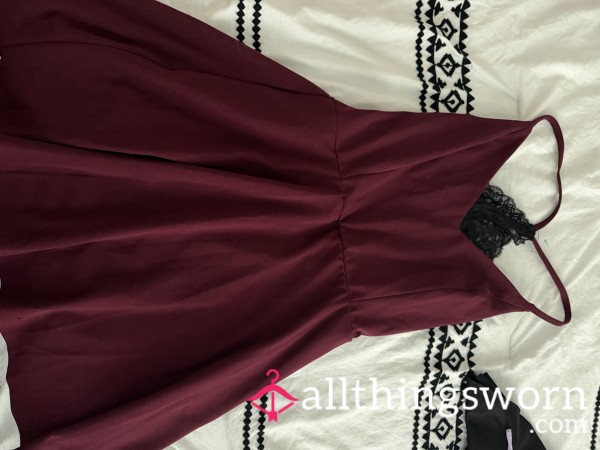 Crimson Dress
