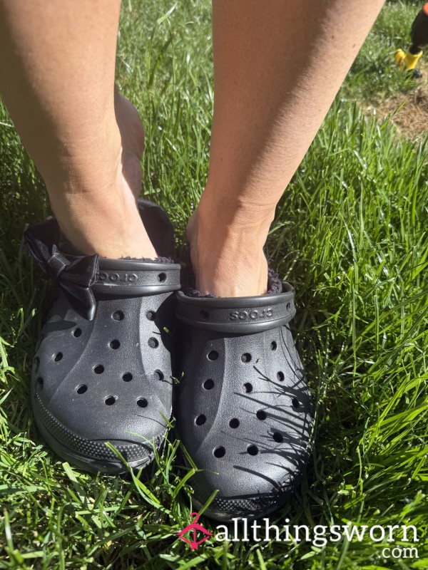 Crocs Slippers Black