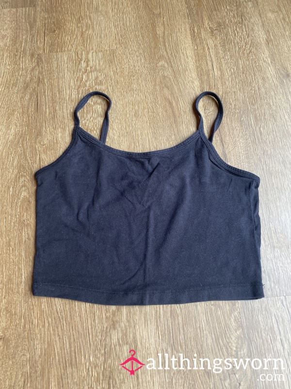 Cropped Blank Tank