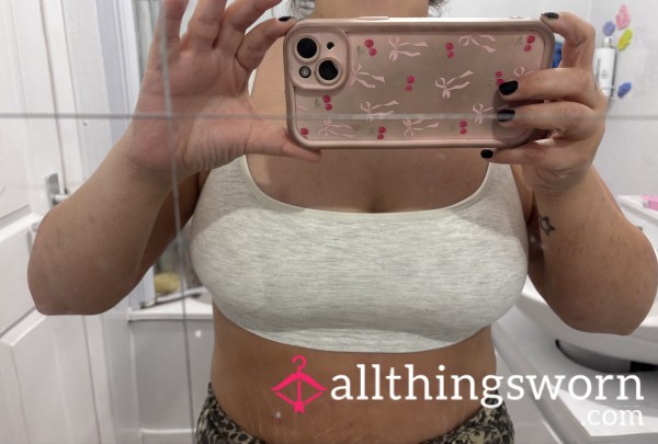 Cropped Top Wireless Bra ♥️💋