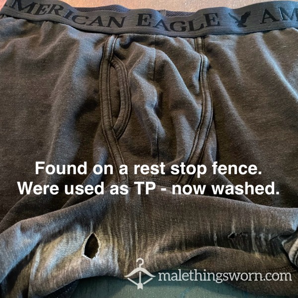 Crotch Holed American Eagle Boxer Briefs