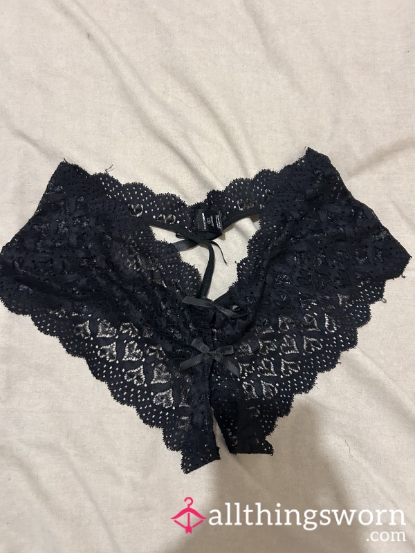 Crotchless Lace Panties