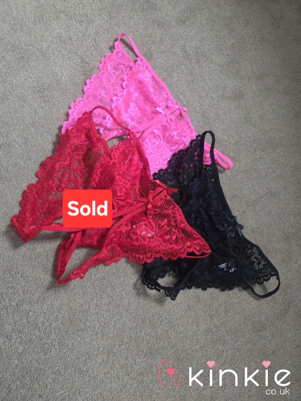 Crotchless Panties (Premade Video Available As Add On)