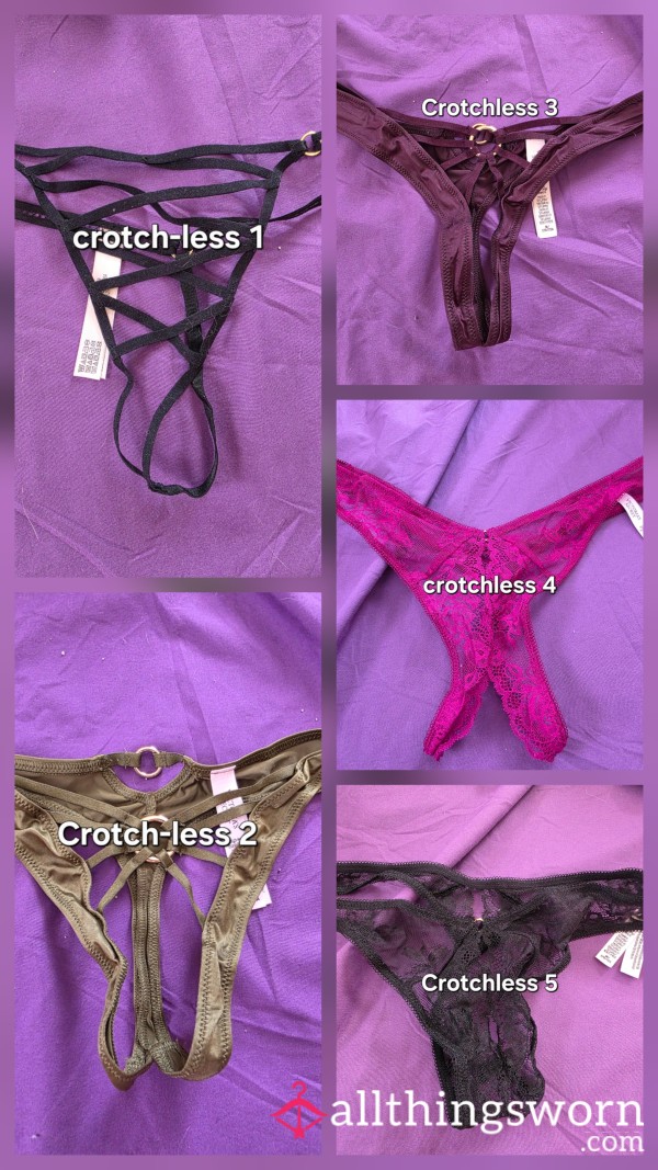 Crotchless Panties + Photos 📸