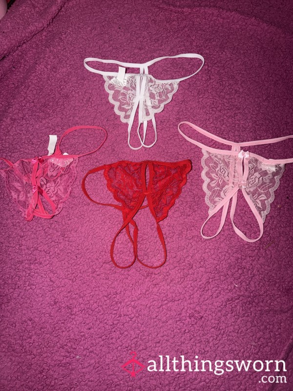 Crotchless Thongs