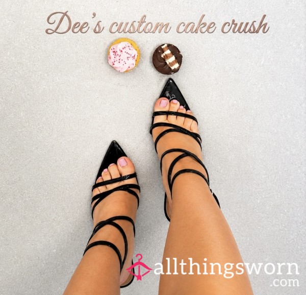 Cake Crush 🦶🍰