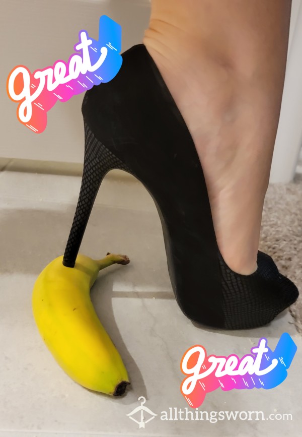 Crushing Items With My Shoes Or Bare Feet The Way You Want It