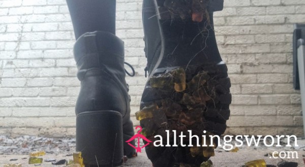 Crushing Gummie Bears Under My Boots