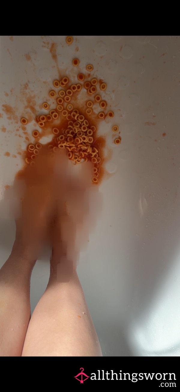 Crushing Tomato Hoops ASMR 🦶🏻❤️