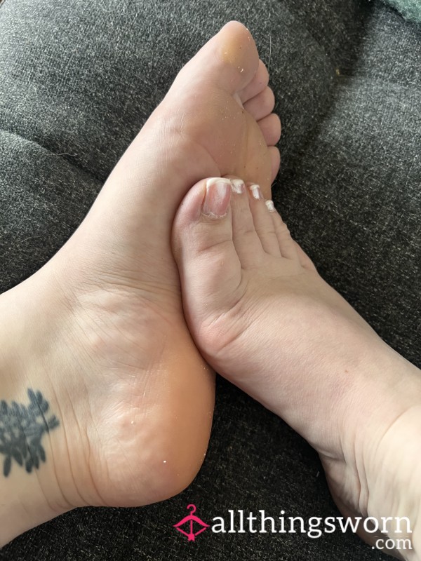 Crushing Your Balls With My Pretty Feet