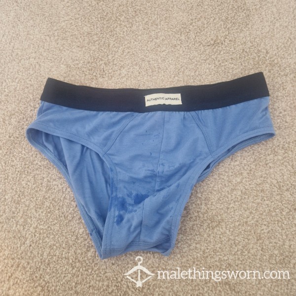 Crust Blue Briefs For Sale 😋