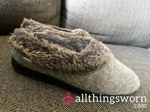 Crusty Acorn Slippers
