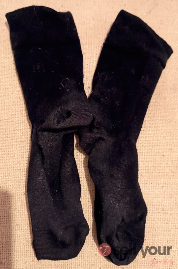 Crusty Black Socks