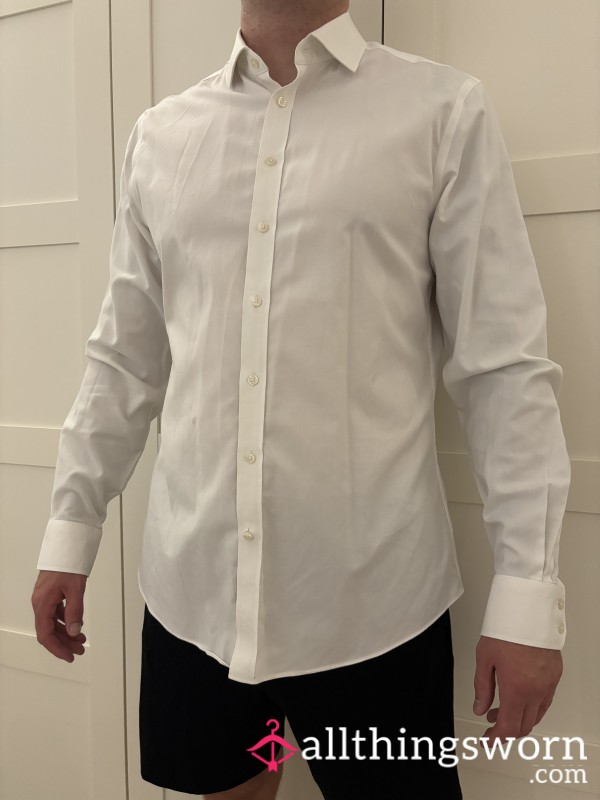 Crusty BO Armpit Shirt, Worn For 12+ Hours On London Tube Commuting