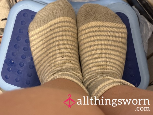 Crusty Fuzzy Socks W Skin Flakes