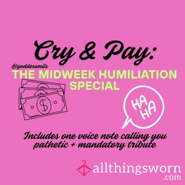 Cry & Pay