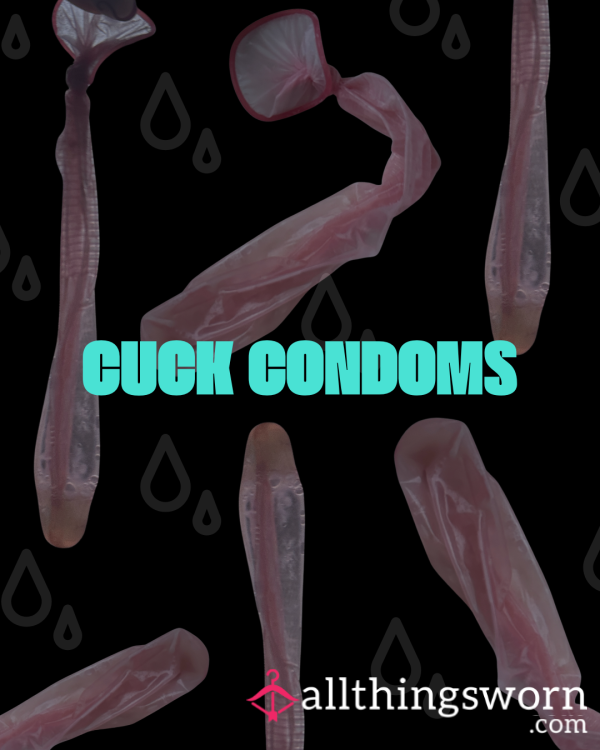 Cuck Condoms🙋‍♂️Clean Up Time - Used & Sent (Delivery Included)