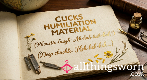 CUCK HUMILIATION MATERIAL … Middle Finger From ME And Alpha