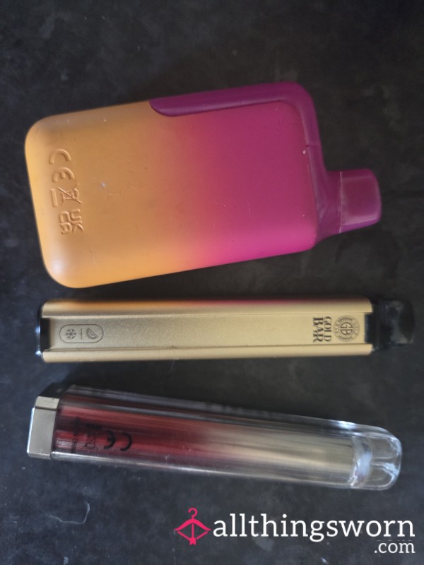 Cuck Listing- A**orted Used Vapes X 3