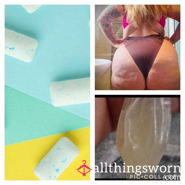 Cuck/cuckquean Knickers Worn Gum Worn All Day And C*m On By Alpha