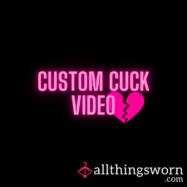 Cuckold Custom Video – Verbal Humiliation, SPH, CEI, Denial & More 💔