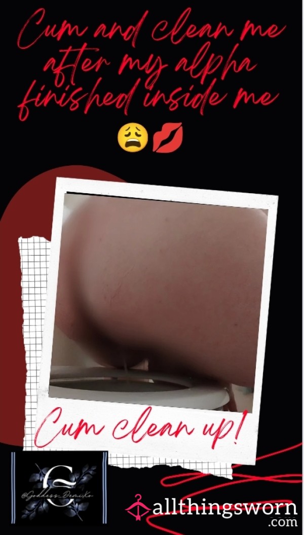 C*m And Clean Me After My Alpha Finished In Me 😩💋💦