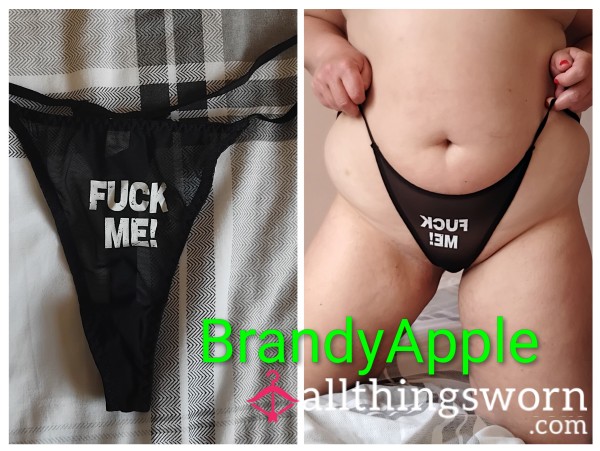 C*m And F**k Me!