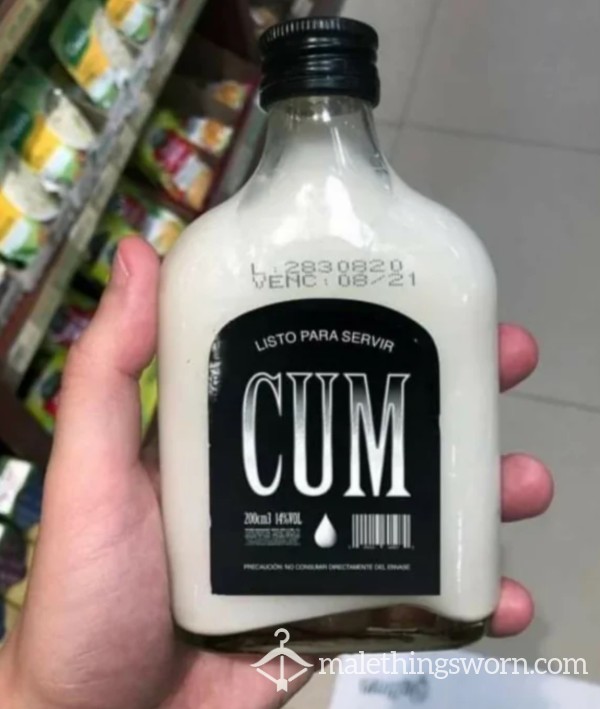 C*m AND Sp*t IN A BOTTLE