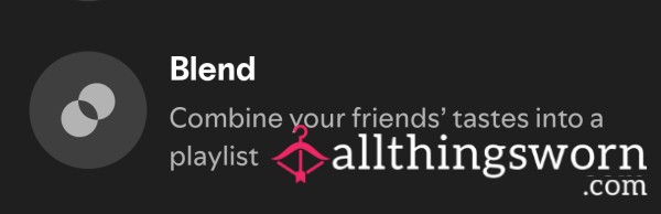 C*m Blend With Me 🎵 Spotify 🎵
