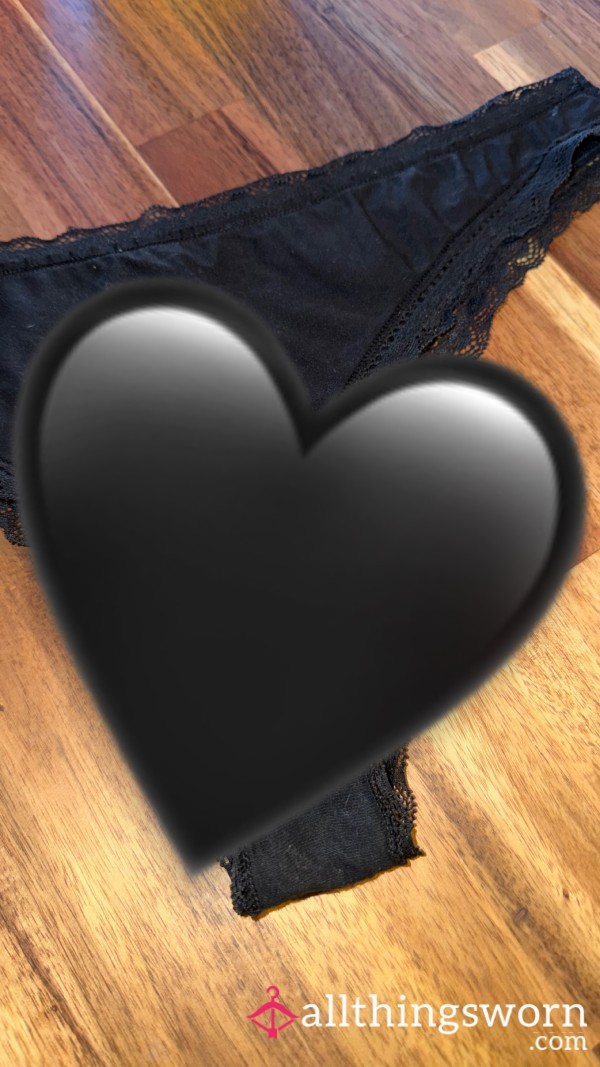 C*m Covered, Black Thong🖤
