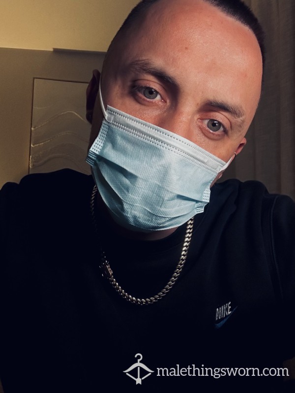 😷💦 C*m Covered Face Mask! 💦😷