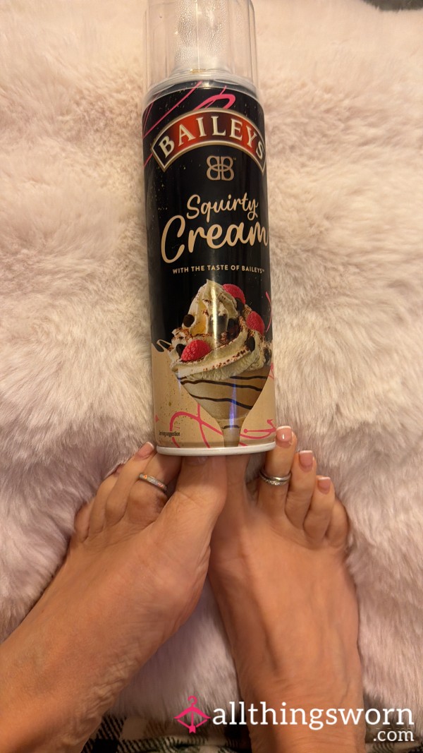 C*m Cream All Over Me 🦶💋🦶