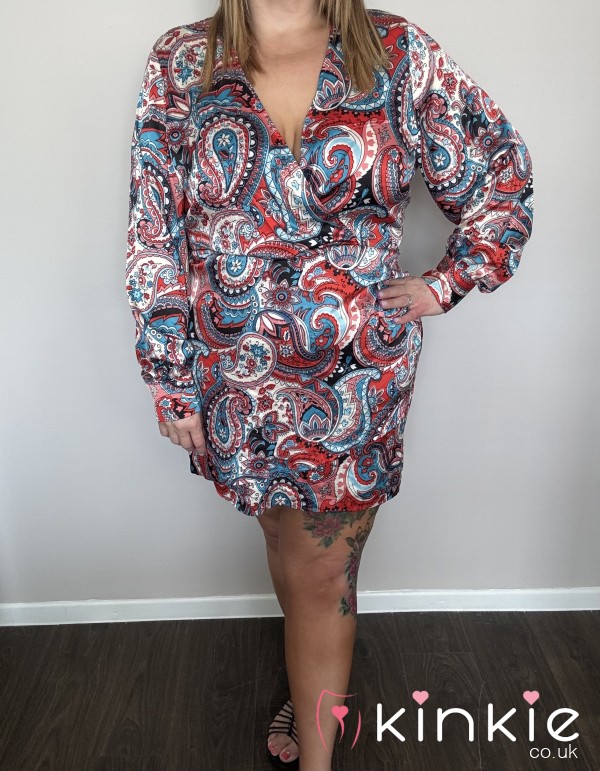 C*m DRESS IN A SILKY MINI DRESS FOR ME 😈 C*m DRESS LIKE A WHORE