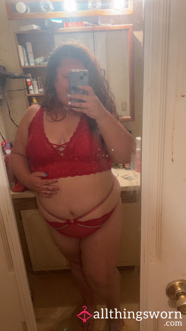 C*m Dried, Squirted In, Red Thong