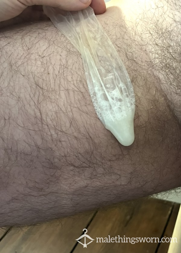 C*m Filled Condom