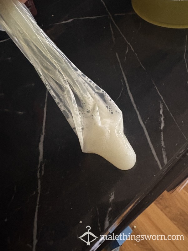 C*m Filled Condom