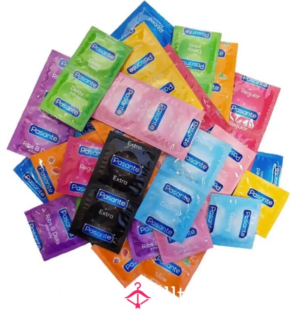 C*m Filled Condoms 🍆💦🤤