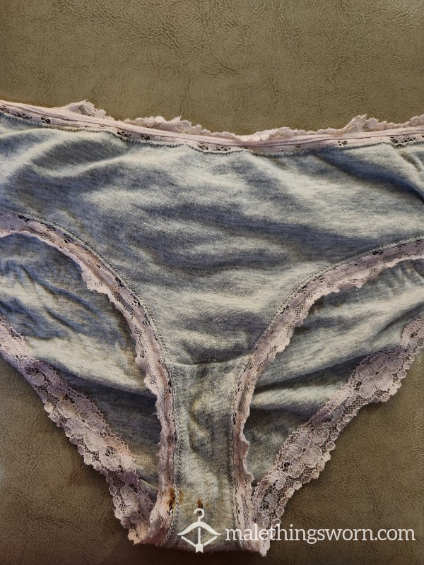 C*m On Wifes Dirty Panties