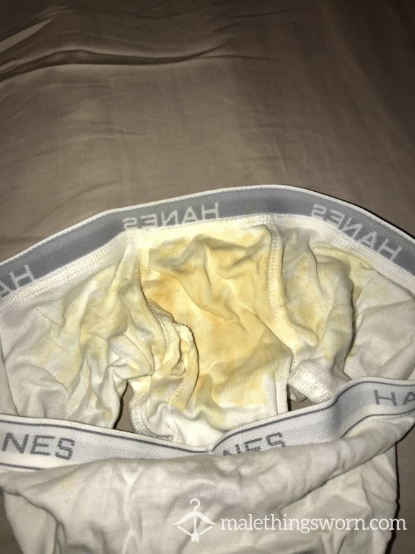 SOLD- C*m Rag Underwear - Musky/covered In C*m