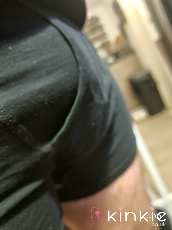C*m Soaked Black Boxers, Worn Well