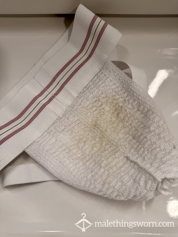 C*m Stained Bike Jockstrap MD